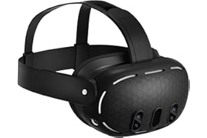 SUPERUS Silicone Head Strap & Protector Cover for Meta/Oculus Quest 3 Accessories - Latest All-in-One Design, Adjustable Lightweight Elite Strap Replacement Compatible with Meta/Oculus Quest 3