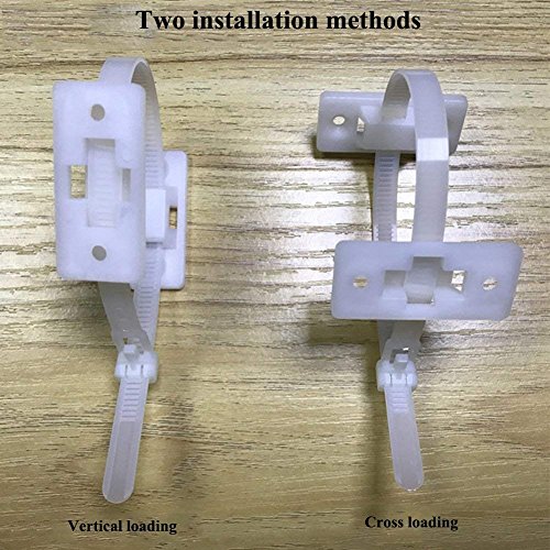 image for Loghot 4 Sets Nylon Anti-Tip Furniture Anchor Straps White Attach Furn