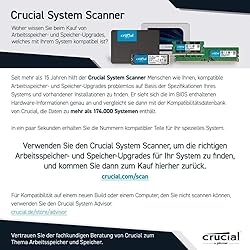 Crucial 8GB DDR4 RAM 3200MHz