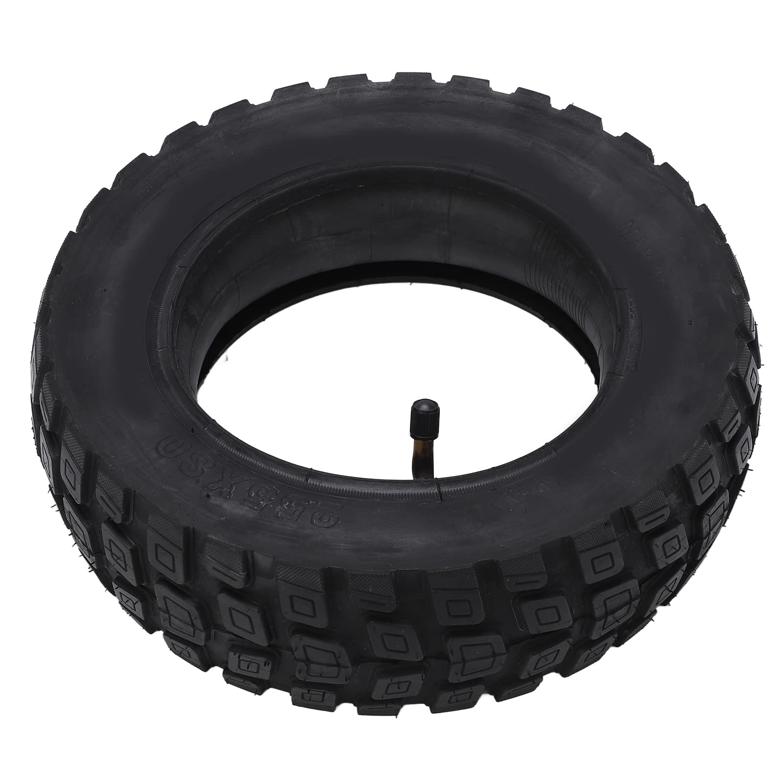10x2.50 Inner Tube Outer Tyre, Excellent Wear Resistance Rubber 10 Inch Off Road Tire for M4 Electric Scooter