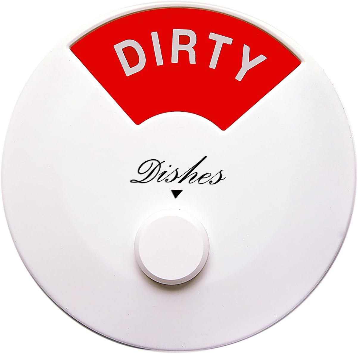 Dishwasher Clean Dirty Sign, Round and Rotating Design, Nonscratching and 3M