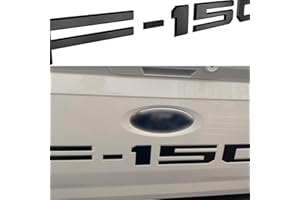 MACGRO ACTIVE Tailgate Insert Letters Compatible with f150 2021 2022 2023 2024 2025 2026 3D Emblems with Strong Adhesive 251011da1 Matte Black