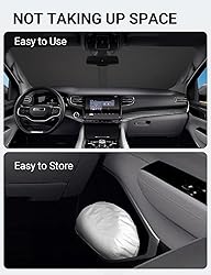Proadsy 2024 Upgrade Front Windshield Sun Shade