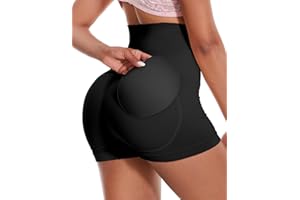 Zimi Collection High Waist Butt Lifter Panties Padded Underwear for Women Hip Enahncer Body Shaper Boyshort