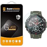 (3 Pack) Supershieldz Designed for Amazfit T-Rex and Amazfit T-Rex Pro Tempered Glass Screen Protector, Anti Scratch, Bubble