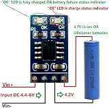 Fafeicy MPPT Solar Charger Module 1A 4.4-6.5V In 4.2V Out LiPo Li-ion Battery view 3
