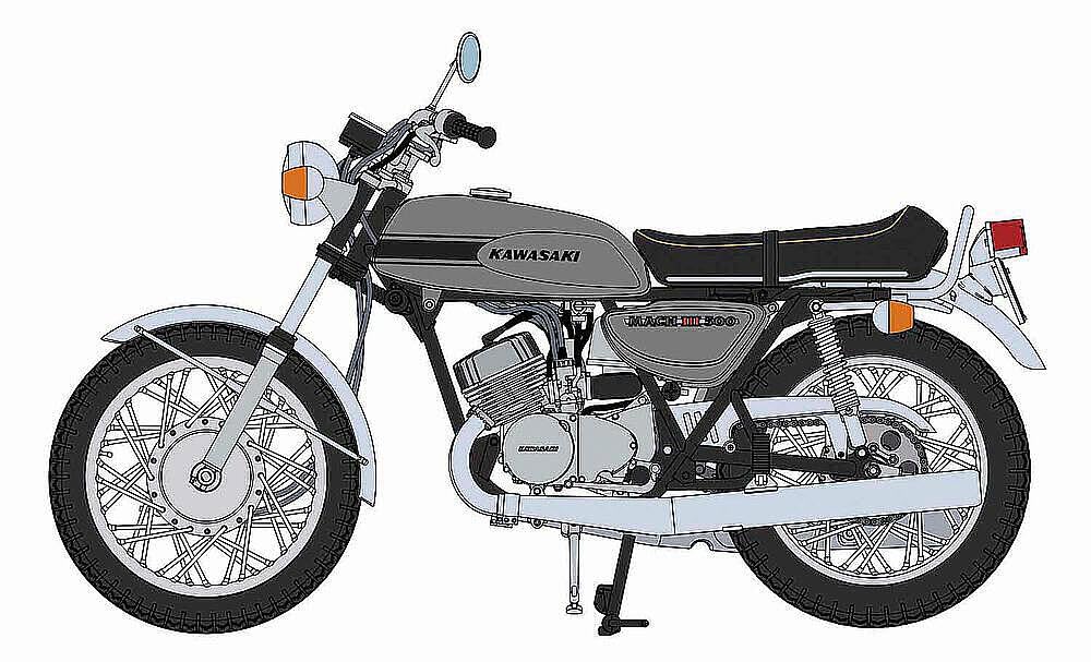 Hasegawa 1:12 Kawasaki 500-SS/Mach III (H1)