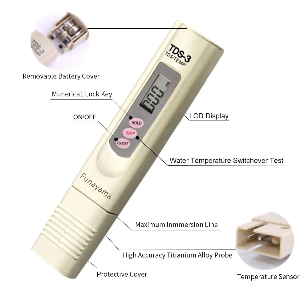 Water Quality Tester, Accurate and Reliable, EC