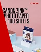 Canon ZINK Photo Paper 2x3 Sticky-Backed 100 Sheets 5x7.6cm Sticker Paper view 2