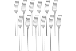 Tstorage Stainless Steel Dinner Forks, Silverware Table Forks Set of 12