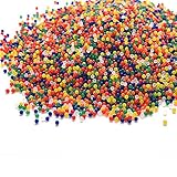 Feamos 10000Pcs Water Beads Bullet Ball Crystal Soil for Water Pistol Gun Toy Bottle Decor