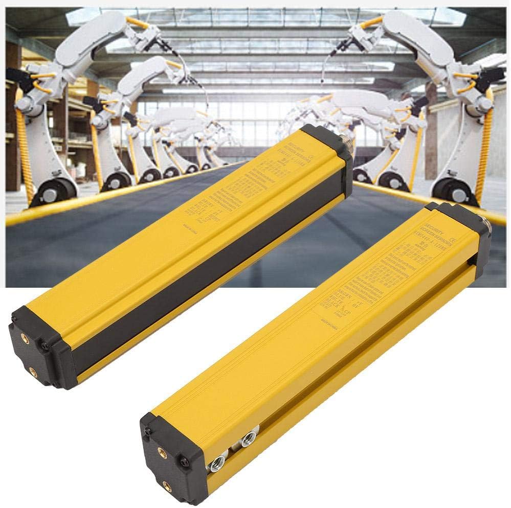 Safety Light Grating, DC10-30V A Series Light Curtain Sensor Switch Aluminum Alloy Security Device(6 Beams BEM0640-A-200NB) - Image 4
