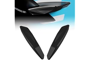XIDAODIT For CFMOTO 675SS 675SR 675SR-R 675 SR Motorcycle Aerodynamic Spoiler Left and Right Slider Anti-Fall Decorative Cover(Black)