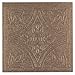 Achim Home Furnishings Metallo Peel & Stick Vinyl Wall Tiles, 4 by 4-inch, Copper, 27-Pack