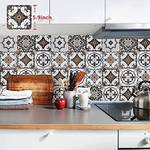 Orainege Bohemian Peel and Stick Wallpaper Backsplash 17.7inx78.7in