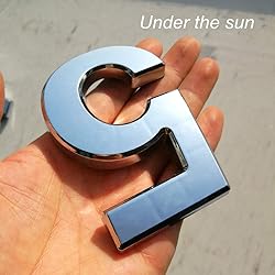 4 Inch Mailbox Numbers 5, Door Address Number