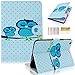 iPad Mini Case, Dteck(TM) Cartoon Cute Design Leather Flip Stand Wallet Case with Auto Wake/Sleep Feature Magnet Smart Cover for Apple iPad Mini/Mini 2 Retina/Mini 3 (01 Two Owl)