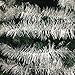 36 FT Christmas Garland Classic Christmas Decorations, Silver/White