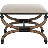 Uttermost 23741 Icaria - Small Bench-19.5 Inches Tall and 23.5 Inches Wide