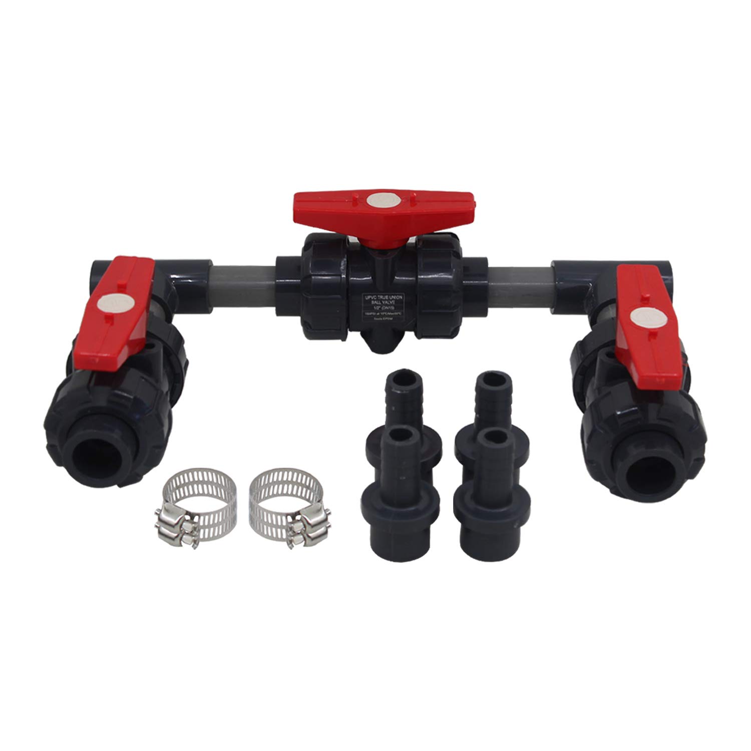 OemClima Bypass kit for solar pool heater pool bypass valve for swimming pool heater pump solar electric heating