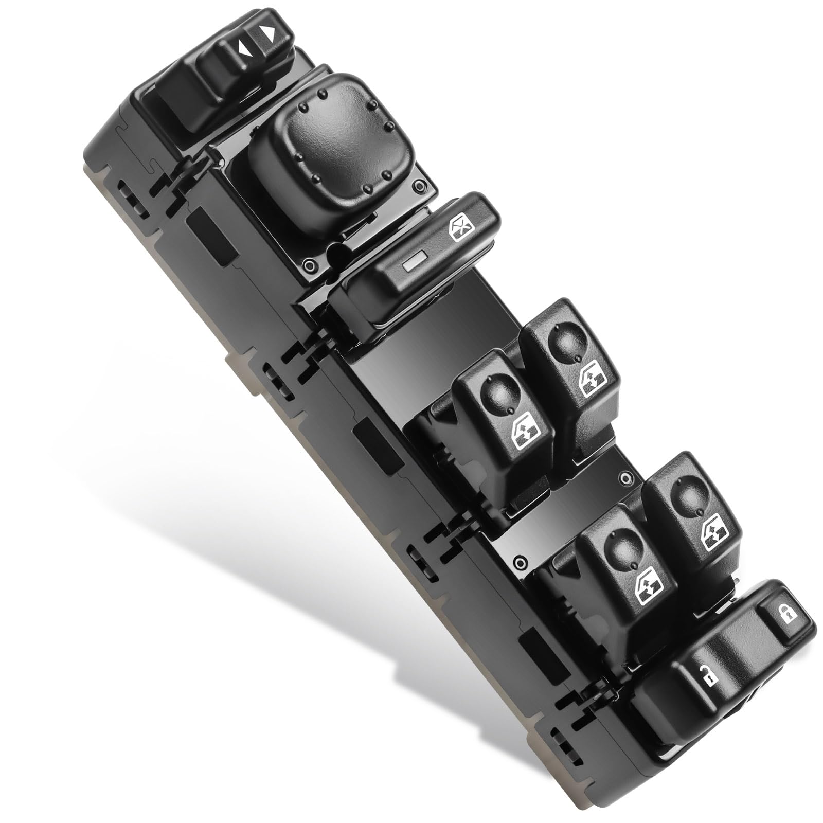 Photo 1 of 15883323 Front Driver Side Master Power Window Switch Fits for 2003-2007 Chevrolet Silverado Tahoe Suburban Avalanche, GMC Sierra Yukon XL, Cadillac Escalade, 901-075, DWS-220 (Without Bezel)