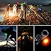 Pawaboo Dog Collar LED Light, [5 PACK] Weather Resistant Clip-on Dogs Cats Pets Collar Pendant Safety LED Lights Spotlights for Night Walking Camping, 3 Flashing Modes, Multicolor