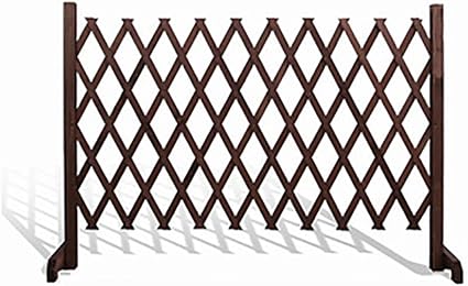 Gartenzaun Massivholzboden einziehbarer Zaun geeignet for Outdoor