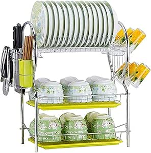 QYJpB Estante For Platos De Cocina Estante For Platos De Acero