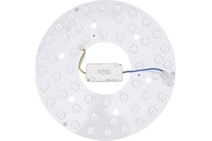 banapoy 270mm Ceiling Fan LED Light Replacement, 24W LED Ceiling Fan Light Engine Retrofit Kit Module Board, 3 CCT Options, 3