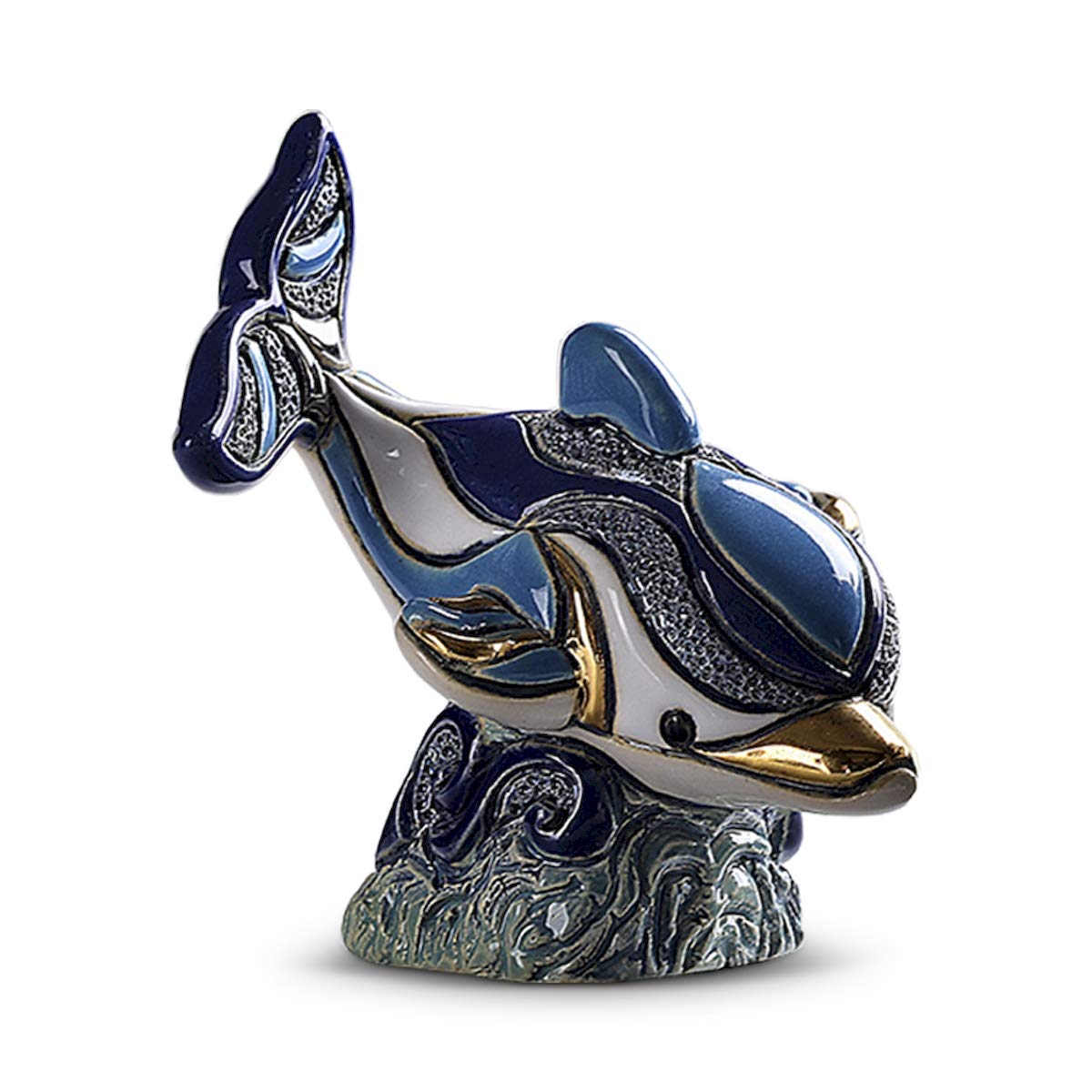 De Rosa Rinconada - Baby Dolphin Diving Figurine
