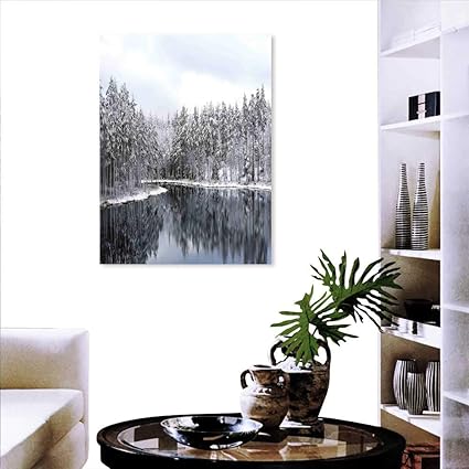 Amazon Com Woodland Decor Canvas Wall Art Bedroom Home