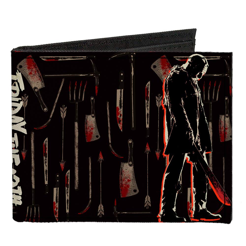 Buckle Down - Bi-Fold Wallet Bifold Wallet Friday the 13th Jason Men's
