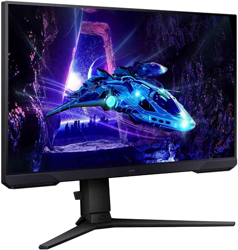 Samsung ls24dg300euxen - monitor de jogos full hd odyssey g3 de 24 "(1920 x 1080, 16: 9, 180 hz, 1 ms, painel ips, amd freesync, modo eye saver, flicker free), preto, versão 2024