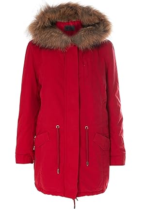 IQ+berlin Parka mit Fellkapuze