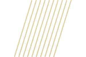 VictorsHome Brass Rods 2mm x 300mm Round Solid Shaft Lathe Bar Stock for DIY Crafts RC Aircraft Model Car 10pcs