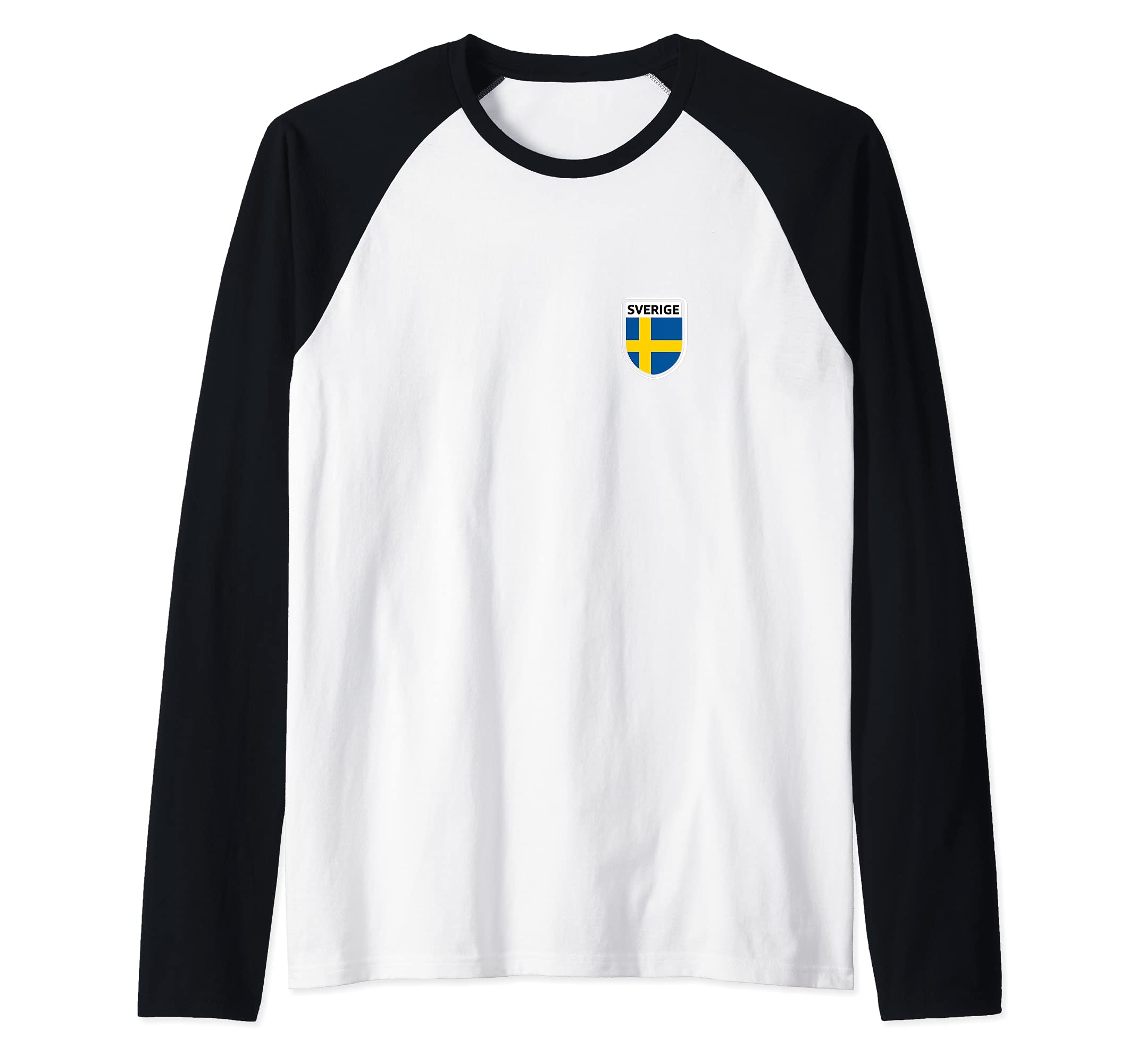 Flag Sweden Raglan Baseball Tee