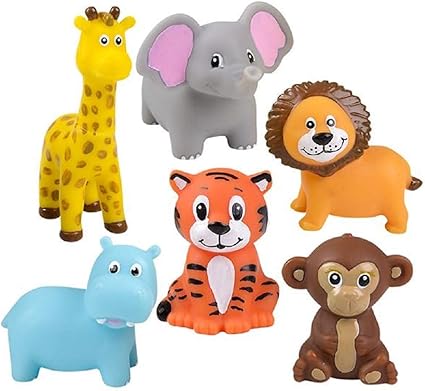 zoo animal bath toys