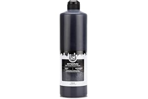 LM-Kreativ Chalkboard Paint 25.36 fl oz - Black – Chalkboard Paint for Wall, Wood, Metal, and Glass. Black Chalk Paint, Erasable, and Easy to Apply