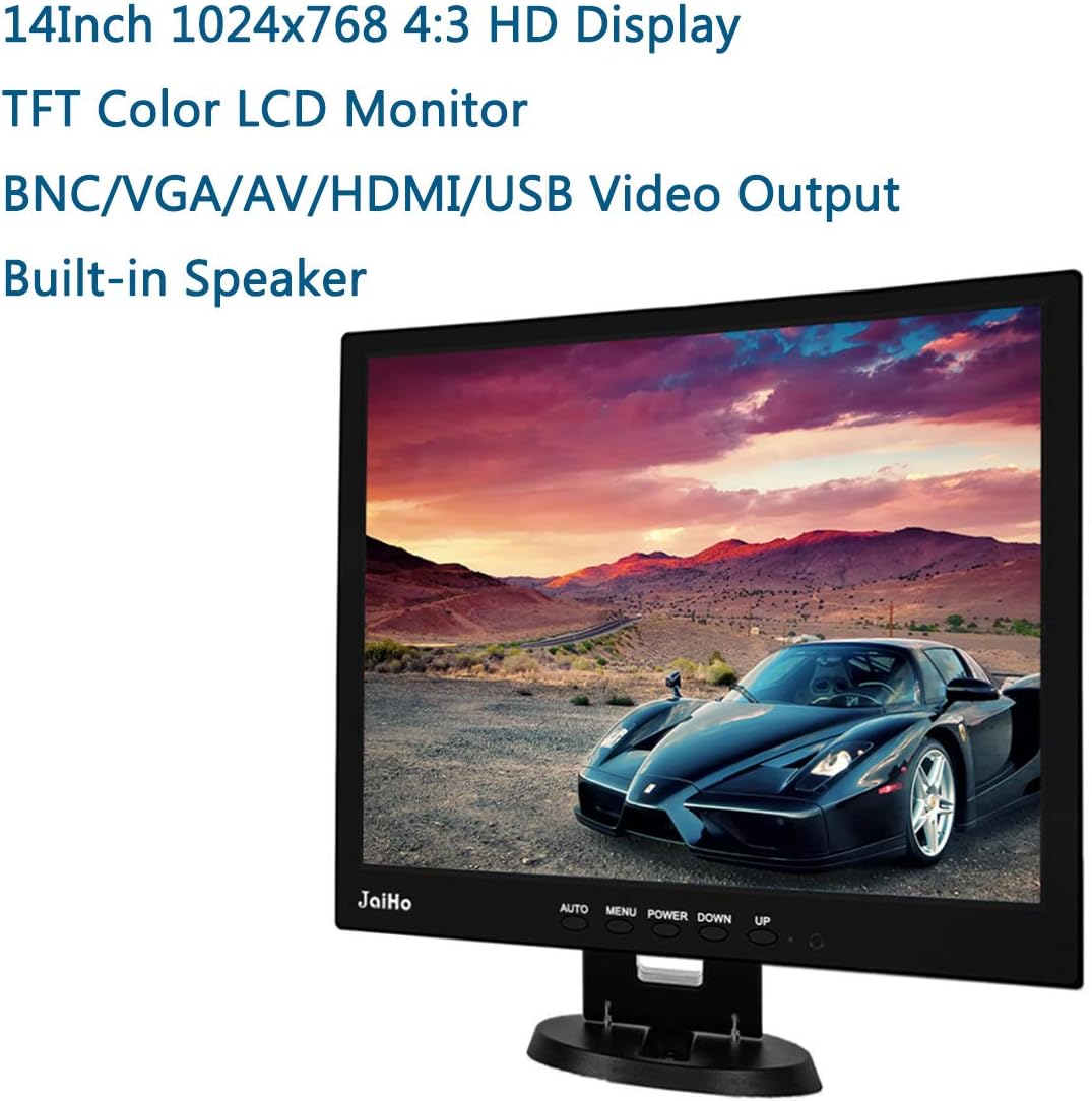 JaiHo 14 Inch LCD Security CCTV Monitor - Image 5