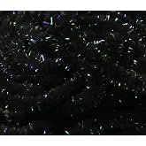 Hareline Fly Tying UV Galaxy Mop Chenille &ndash; UV Enhanced Mop Chenille for Mop Flies, Grubs, Streamers &amp; Nymphs