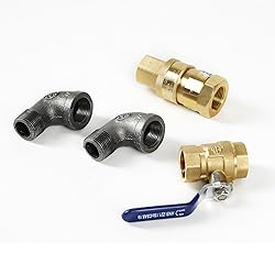 Kratos 36" Gas Hose Connection Kit, Includes 2