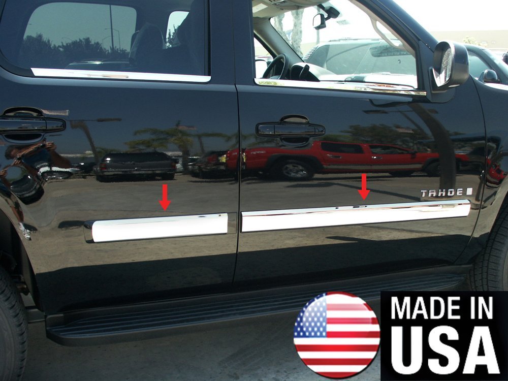 Works with 20102014 Chevy Tahoe/GMC Yukon Body Side Molding 4.25 Full