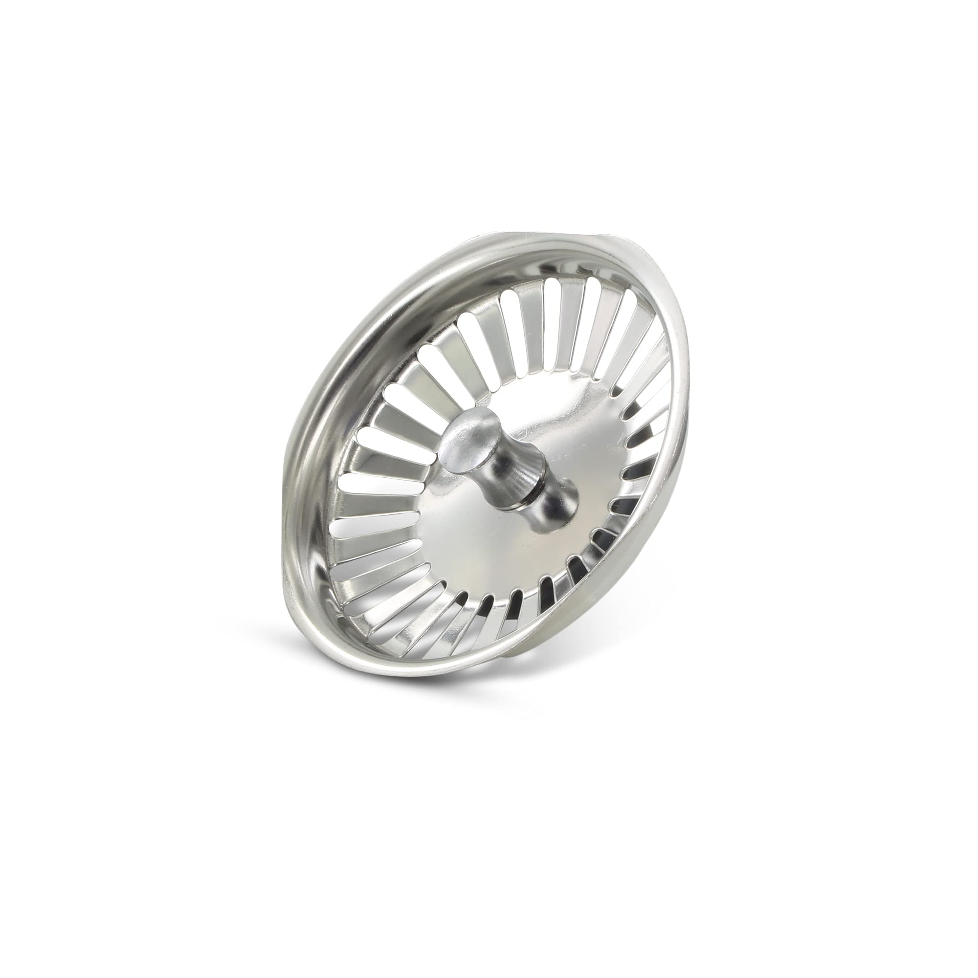 DL-pro Strainer Basket Filter, 3.5 Inches, 24 Slots, Metal, Silver, 79 mm x 79 mm, 125654