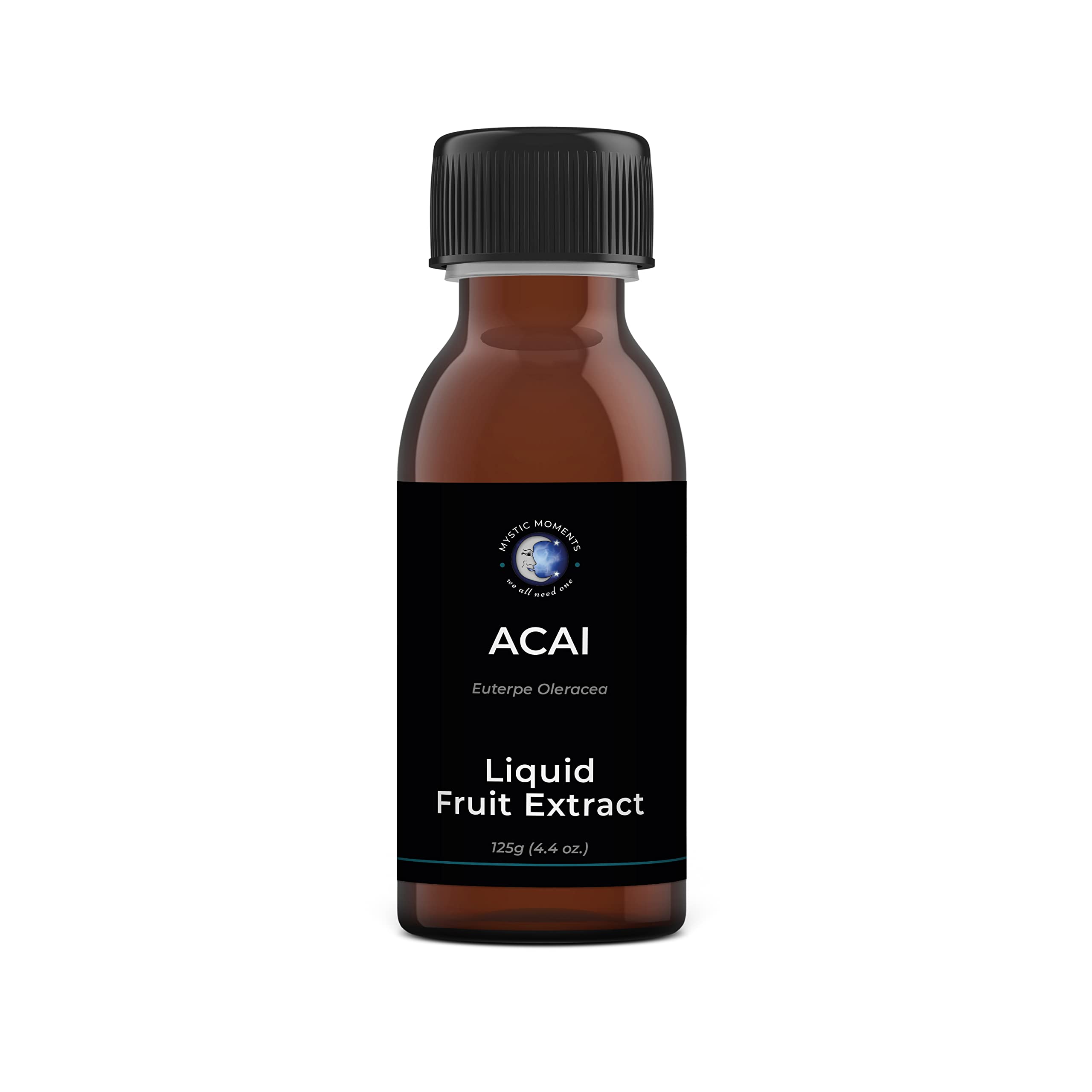 Mystic Moments | Acai - Liquid Fruit Extract 125g | Perfect for Skin Care, Creams, Lotions and DIY beauty products Vegan GMO Free