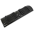 DAISO INDUSTRIES Reflexology Foot Massager Acupressure Foot Mat 14.6 inx4.1 inx1.8 in (Black)
