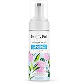 The Honey Pot Company - Feminine Wash - Herbal Infused - Sensitive Skin Types - PH Balanced Plant Based Hygiene Products - Bergamot Rose - 5.51 Fluid Oz.