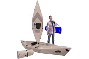 Tucktec 8' Jr. Foldable Kayak - 225 lb. Capacity - Made in USA