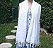 BOSPHORUS Set of 4 - Turkish Cotton Bath Beach Peshtemal Fouta Towel Blanket, Diamond Weave, Prewashed, XL 71x36 Inches (White)