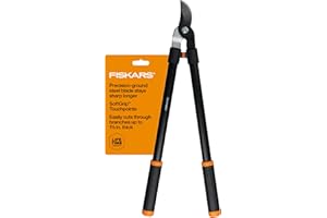 Fiskars 28" Loppers for Tree Trimming, Heavy Duty, Rust-Resistant Sharp Bypass Steel Blade Loppers, Branch Cutter up to 1.5" 