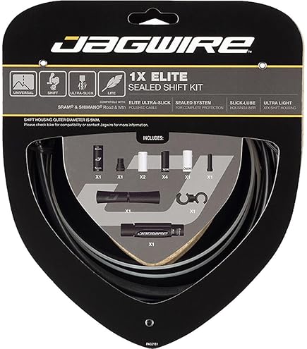 (未使用･未開封品)　JAG WIRE(ジャグワイヤー) ROAD ELITE LINK BRAKE SETS RCK700 ブラック qdkdu57 Jagwire Road Elite Link Brake Cable Kit (Black) (1.5mm
